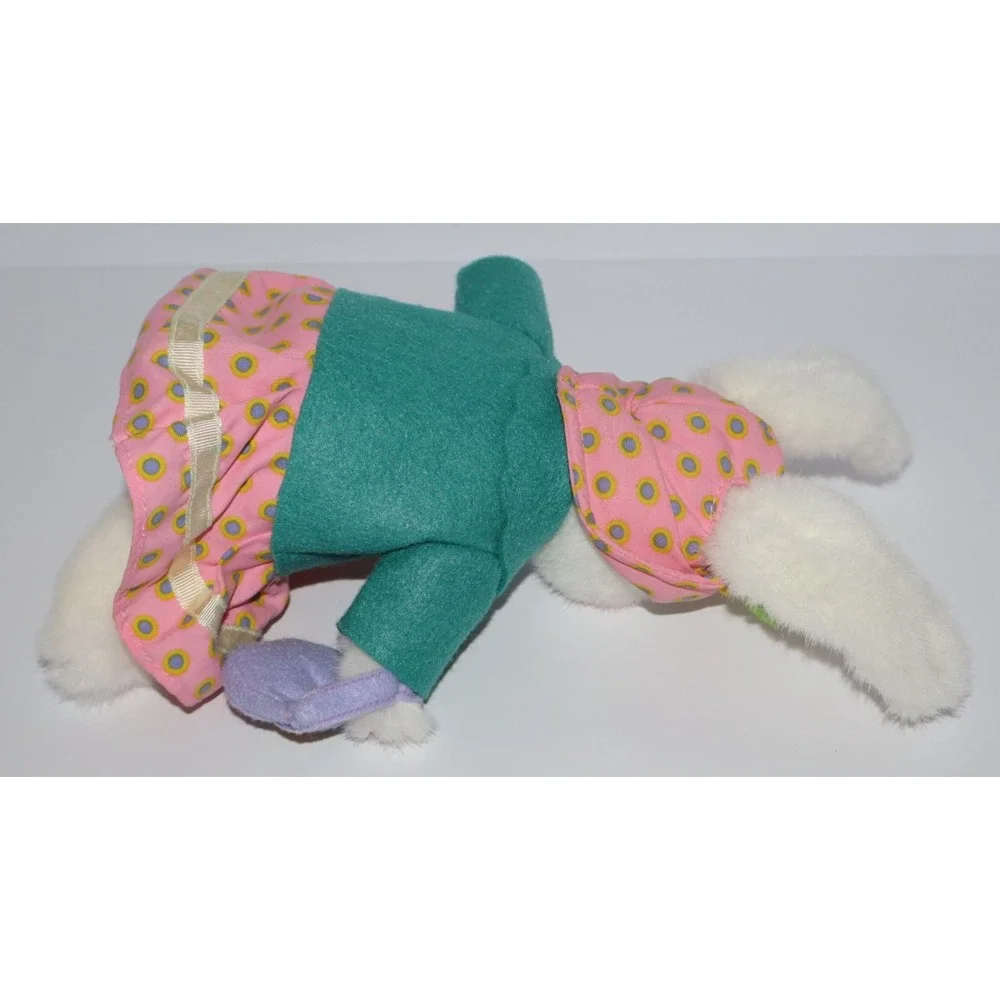 TARGET Easter Spring White Bunny Rabbit Dress Jacket Purse Hat Plush Decor